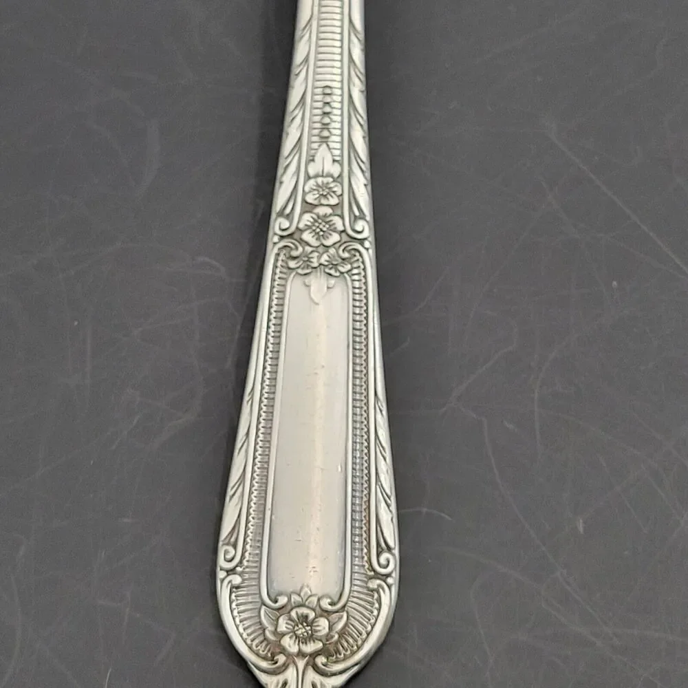 Vintage Silverplate 1937 Cotillion by Wm Rogers Serving Fork